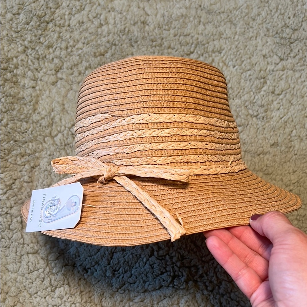 Tan Straw Sun Hat
